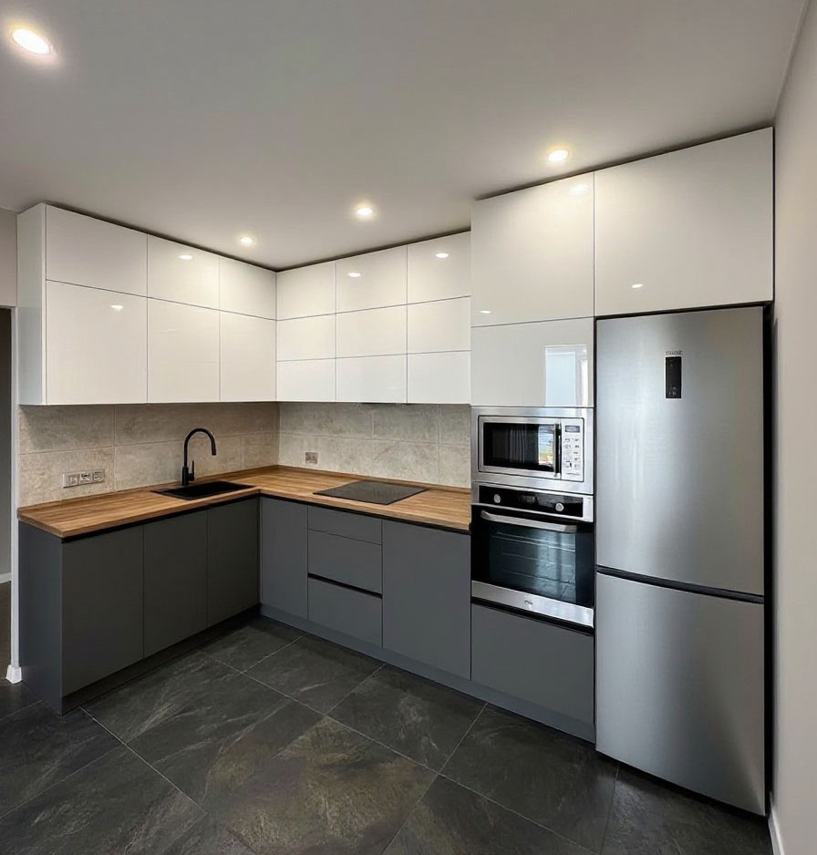 Фото готовой кухни